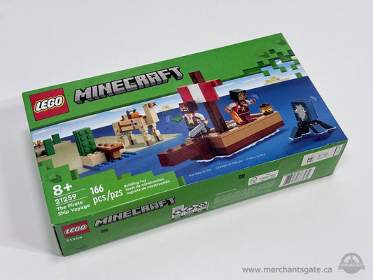 LEGO Minecraft 21259 The Pirate Ship Voyage Sealed New In Box Retired Set