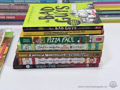 Huge Children's Book Lot 125+ Books | Disney Dr Seuss Bad Guys Wimpy Kid Pete The Cat