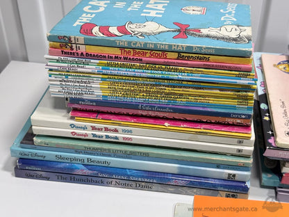 Huge Children's Book Lot 125+ Books | Disney Dr Seuss Bad Guys Wimpy Kid Pete The Cat