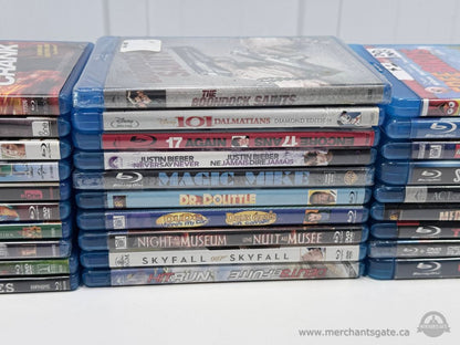 Blu-ray Movie Lot – 30 Titles Disney, Action, Family, Comedy & More