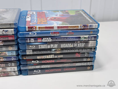 Blu-ray Movie Lot – 30 Titles Disney, Action, Family, Comedy & More
