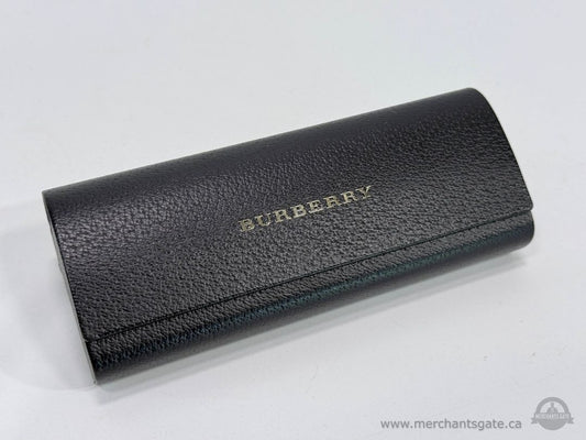 Genuine Burberry Sunglasses Eyeglasses Case Black Hard Shell
