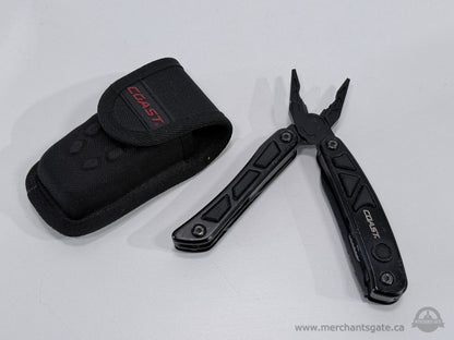 COAST LED155 Multi Tool Pliers Knife Flashlight with Belt Sheath