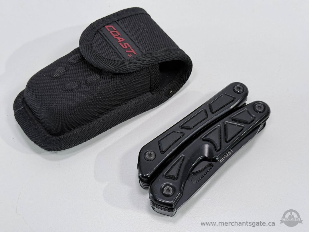 COAST LED155 Multi Tool Pliers Knife Flashlight with Belt Sheath