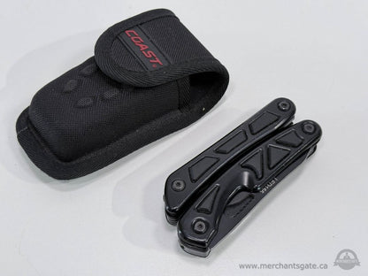 COAST LED155 Multi Tool Pliers Knife Flashlight with Belt Sheath