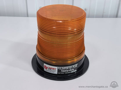 Federal Signal Target Pulsator 551 Plus LED Amber Safety Strobe Beacon