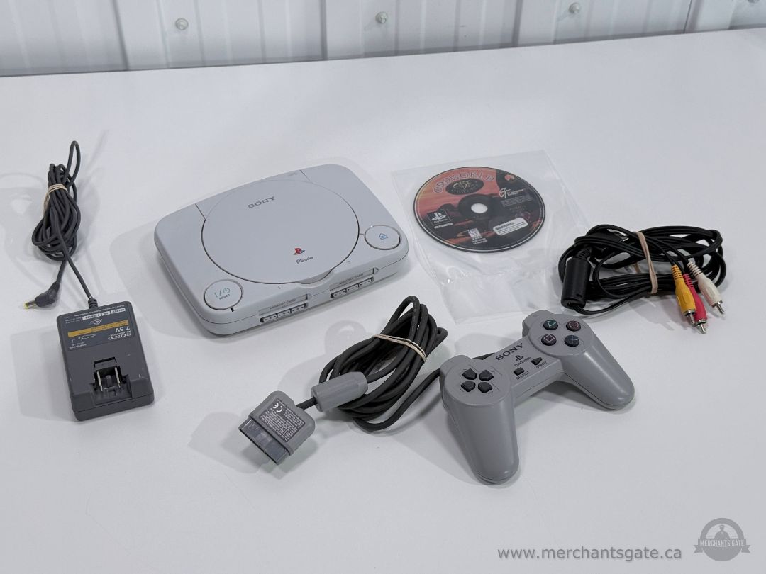 Sony PS One Console Bundle Original Controller Power Supply Game Tested