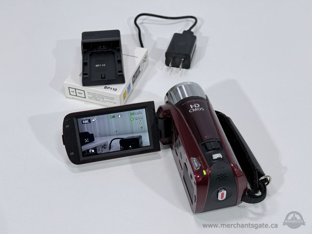 Canon VIXIA HF R200 HD Camcorder 20x Zoom AVCHD Video Camera