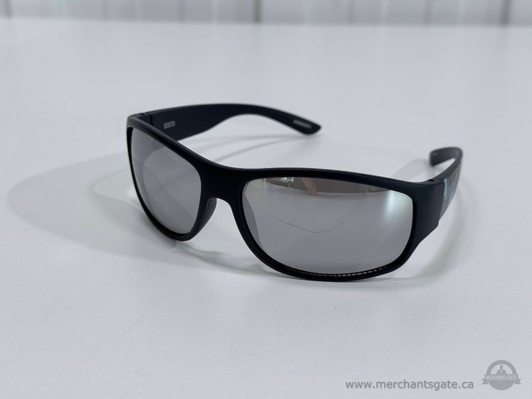 Roots Kids Sunglasses Blue Camo Arms Mirrored Lenses Youth Size