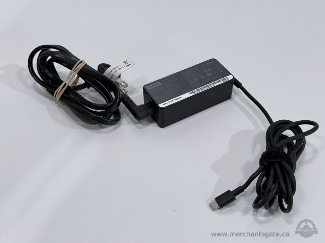 Lenovo 45W USB-C Laptop Charger AC Adapter Genuine OEM Power Supply