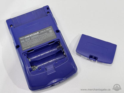 Nintendo Game Boy Color Purple Handheld Console Tested Working CGB-001