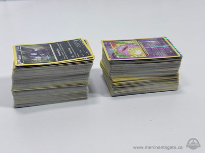 Pokemon Card Lot 250+ Cards Holo Reverse Holo V Cards Bulk Collection