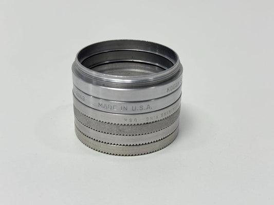 Kodak Series VI Retaining Ring Vintage Filter Holder Made in USA Aluminum 1960s