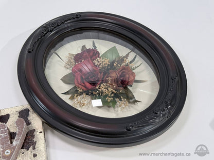 Rustic Farmhouse Wall Decor Lot Family Hook Rack Shadow Box Floral Display