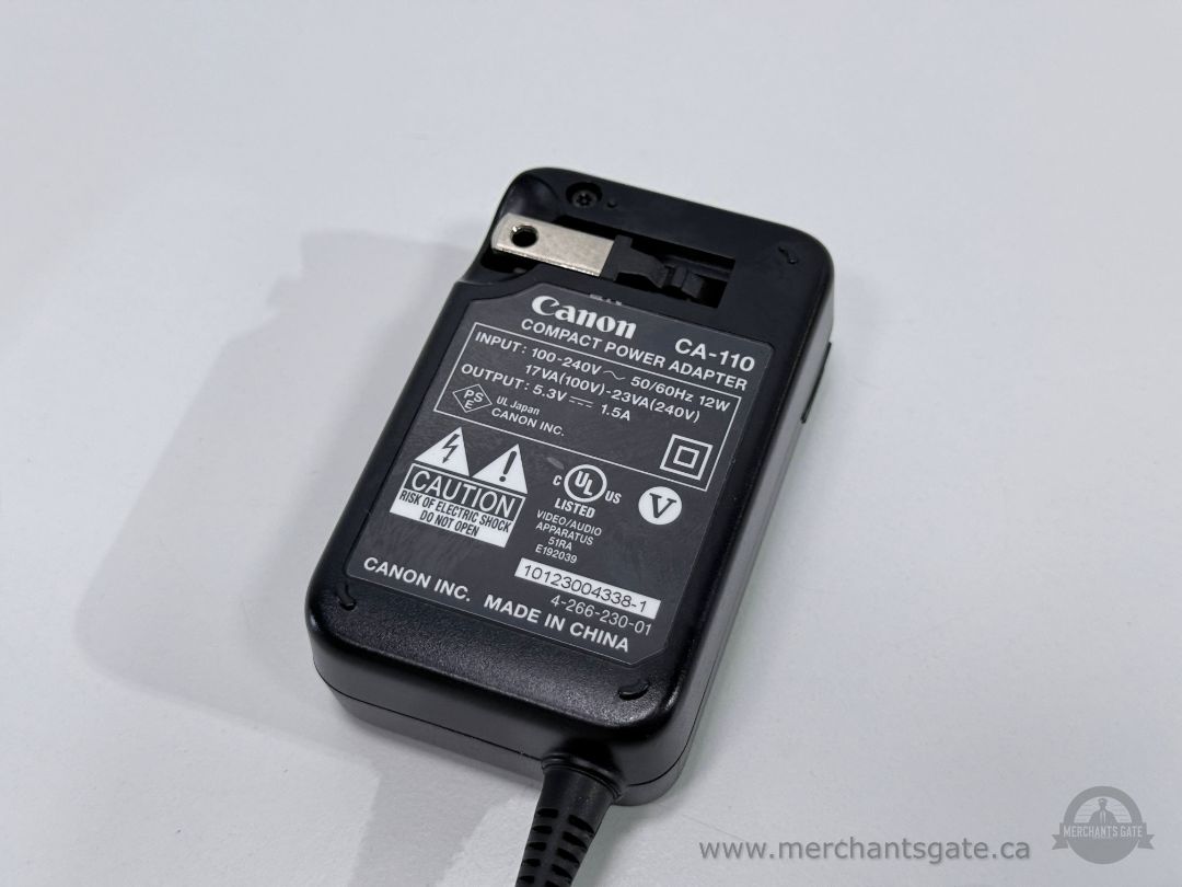Genuine Canon CA-110 Compact Power Adapter Charger for Select Canon Digital Cameras
