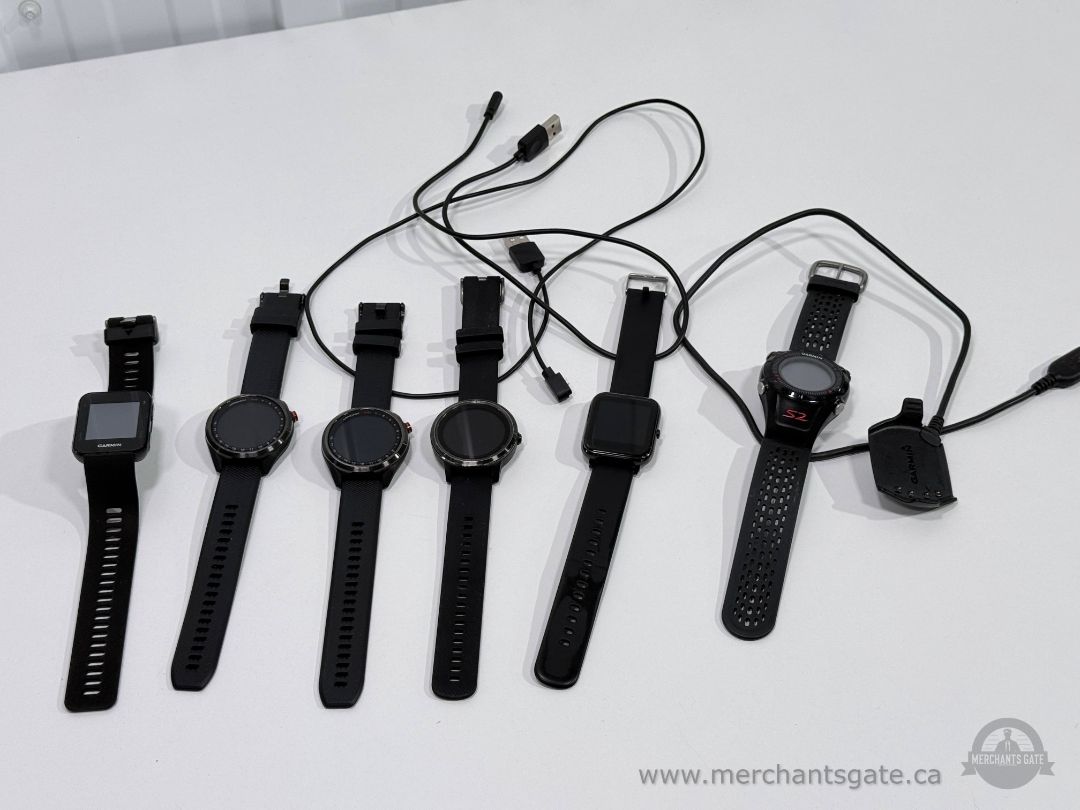 Garmin Smartwatch & GPS Watch Parts Lot Vivoactive 3 S62 S2 More Untested AS-IS