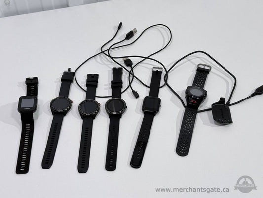 Garmin Smartwatch & GPS Watch Parts Lot Vivoactive 3 S62 S2 More Untested AS-IS