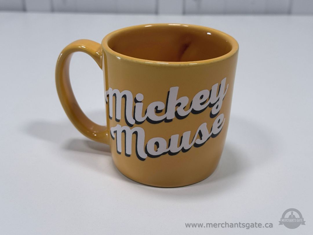 Disney Store Mickey Mouse 3D Hand Mug Coffee Cup Ceramic Collectible Official Disney