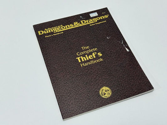 Advanced Dungeons And Dragons 2nd Edition Complete Thiefs Handbook Player Supplement