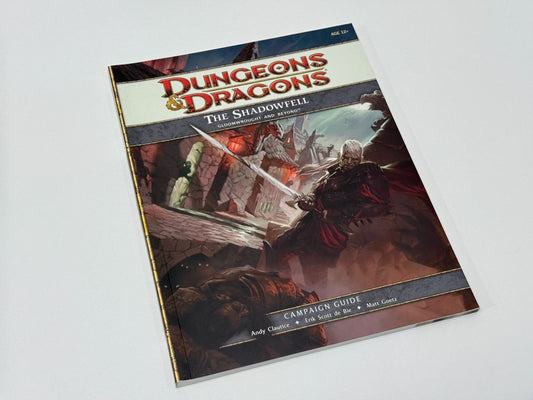 Dungeons And Dragons Shadowfell Campaign Guide Softcover 4th Edition DND Book