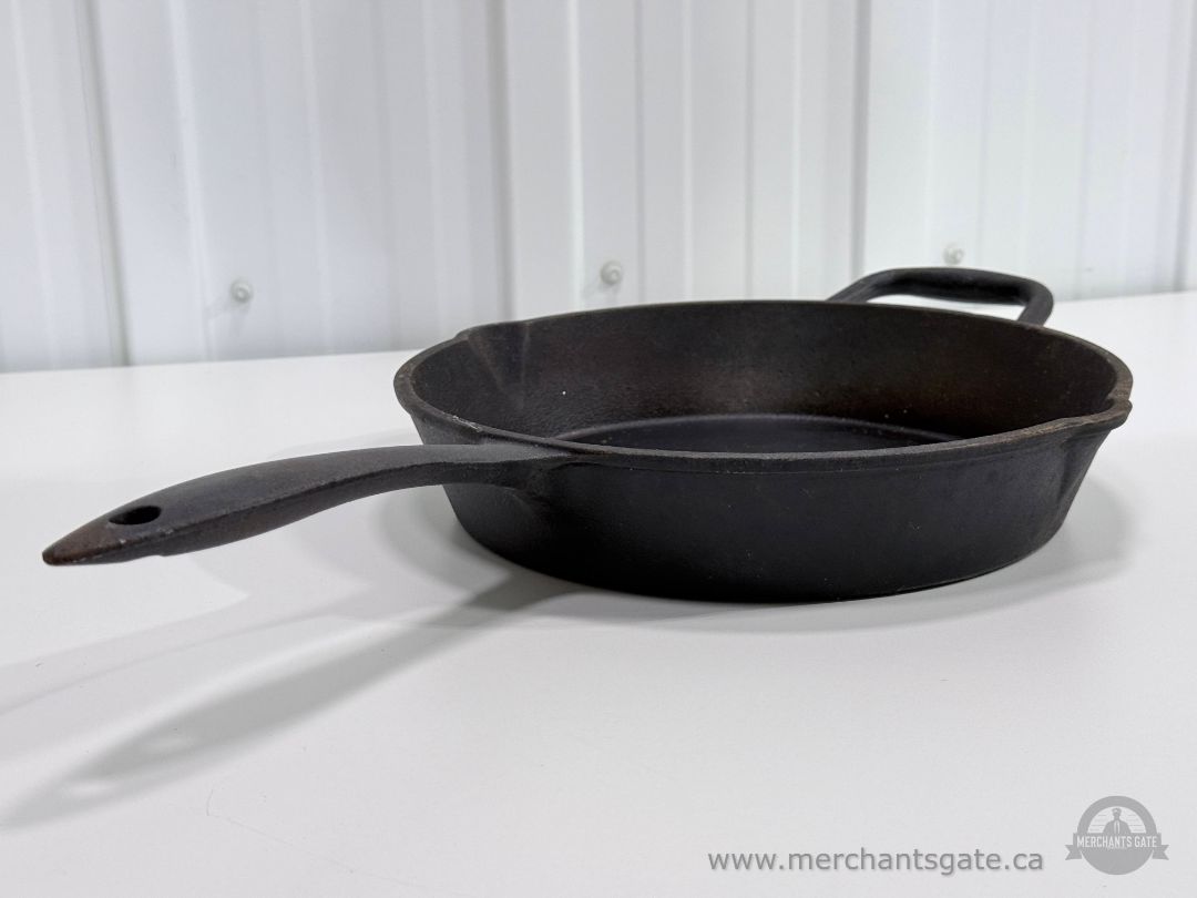 Lagostina Cast Iron Skillet Frying Pan 10 3/4" with Helper Handle