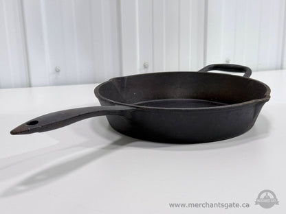 Lagostina Cast Iron Skillet Frying Pan 10 3/4" with Helper Handle