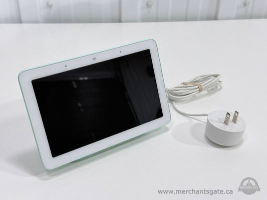 Google Nest Hub 1st Gen 7" Smart Display Speaker Aqua with Power Adapter