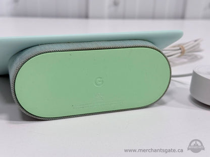 Google Nest Hub 1st Gen 7" Smart Display Speaker Aqua with Power Adapter
