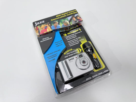 Jazz JDC9 Digital Still And PC Camera Mini QVGA Silver Brand New