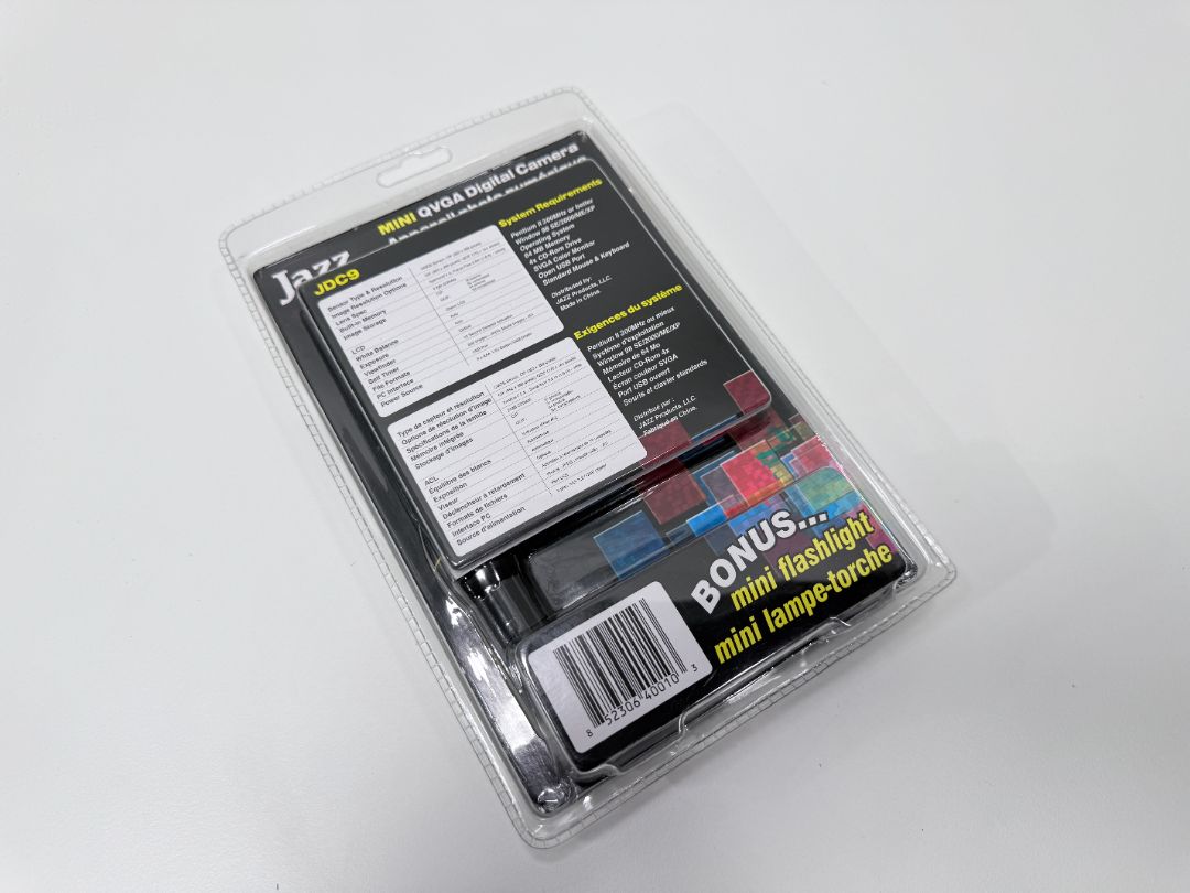 Jazz JDC9 Digital Still And PC Camera Mini QVGA Silver Brand New