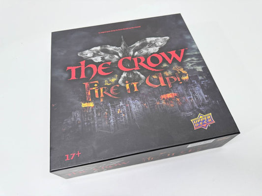 New The Crow Fire It Up Board Game Upper Deck Horror Action Strategy