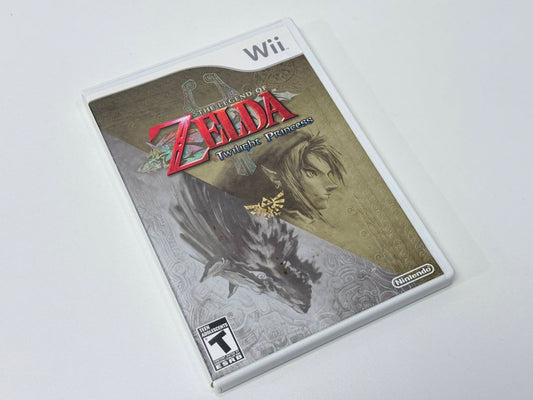 The Legend of Zelda Twilight Princess Nintendo Wii 2006 Game With Case And Manual