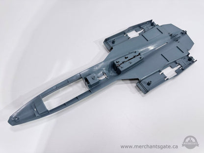 1986 GI Joe Cobra Night Raven S3P Lower Bottom Body Shell Fuselage Part