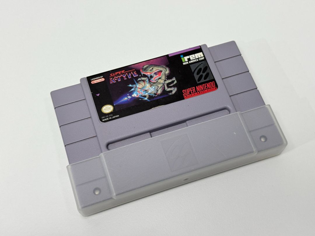Super R Type Super Nintendo SNES 1991 Cartridge Only Shoot Em Up