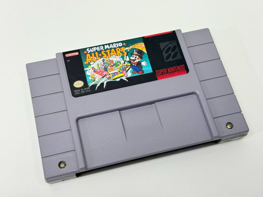 Super Mario All Stars Super Nintendo Entertainment System 1993 Game Cartridge