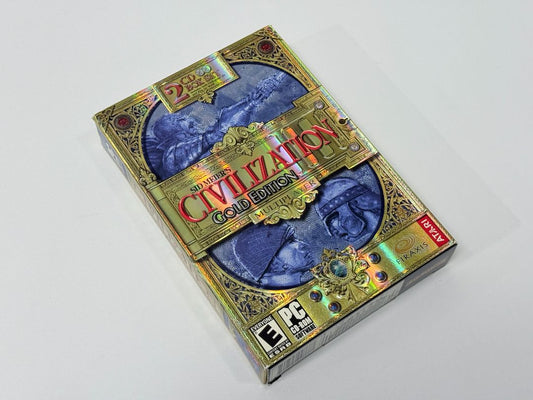 Sid Meiers Civilization III Gold Edition 2003 New Sealed PC CD Small Box Strategy Game