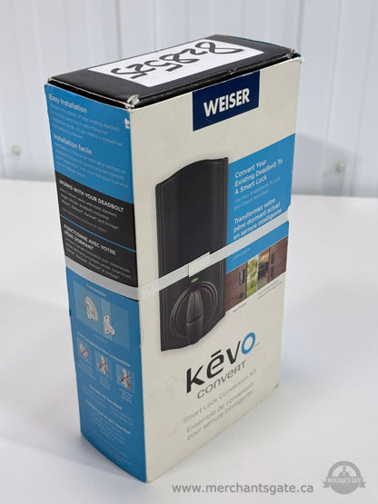 Weiser Kevo Convert Smart Lock Conversion Kit Bluetooth Deadbolt New Open Box