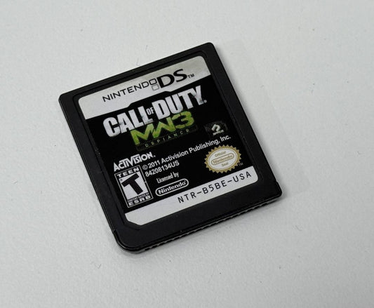 Call of Duty Modern Warfare 3 Defiance Nintendo DS Game Cartridge