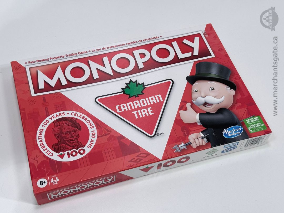 Monopoly Canadian Tire 100th Anniversary Edition Board Game Sealed