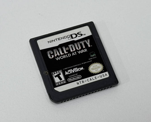 Call of Duty World At War Nintendo DS Game Cartridge