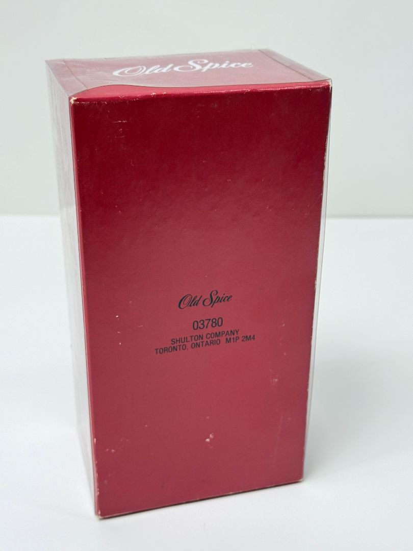 Old Spice Lighthouse Decanter After Shave Lotion Collectible in Original Box 1980s