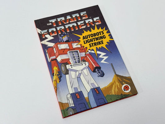 Transformers Autobots Lightning Strike Vintage Ladybird Hardcover Book