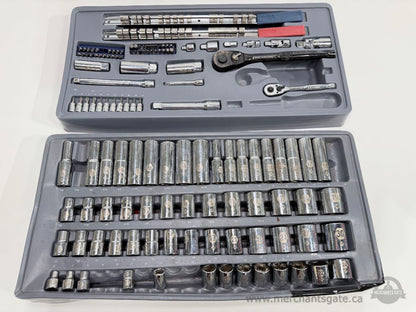 Mastercraft Maximum 400-Piece Socket & Tool Set 4 Trays SAE Metric