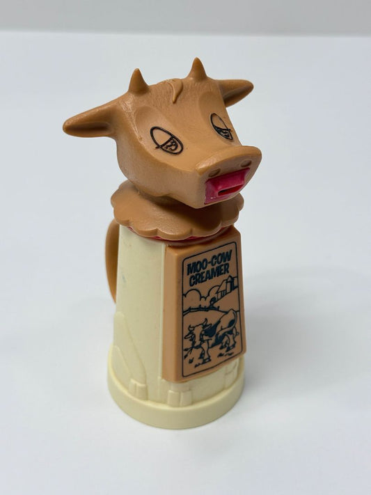 Vintage Whirley Industries Moo Cow Creamer Plastic Milk Pitcher