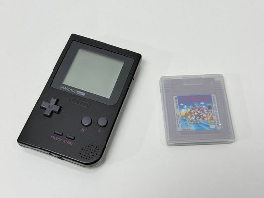 Nintendo Game Boy Pocket With Super Mario Land Game Tested Works Perfectly