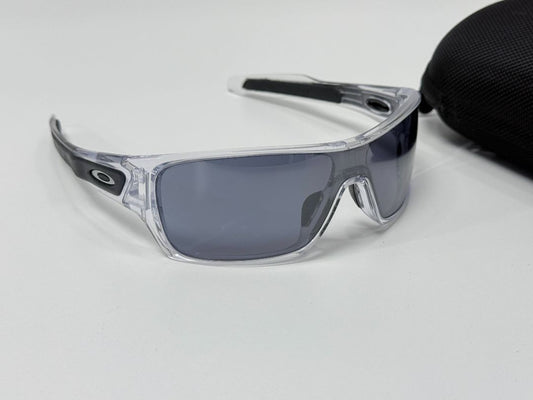 Oakley Wide Turbine Rotor Sunglasses With Hard Case 8/10 Condition