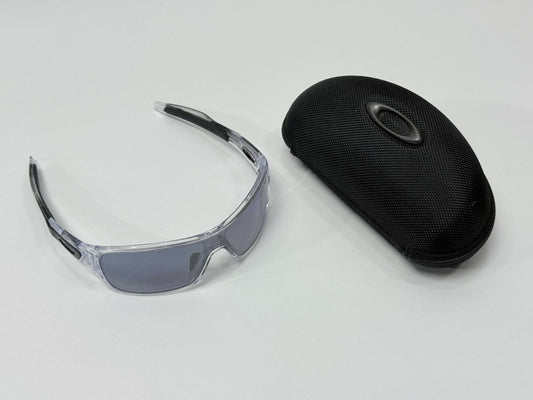 Oakley Wide Turbine Rotor Sunglasses With Hard Case 8/10 Condition