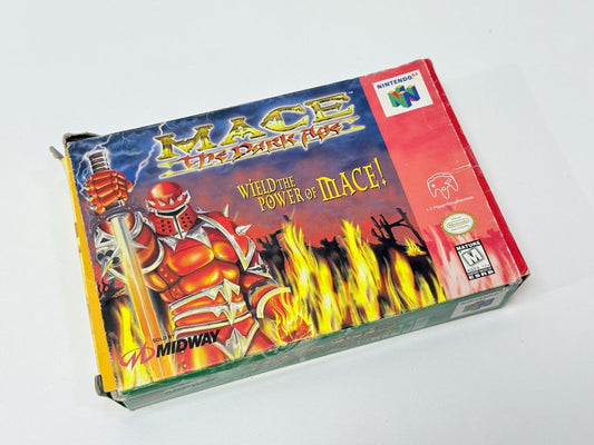 Mace The Dark Age Nintendo 64 N64 Complete In Box CIB With Manual Poster Reg Card