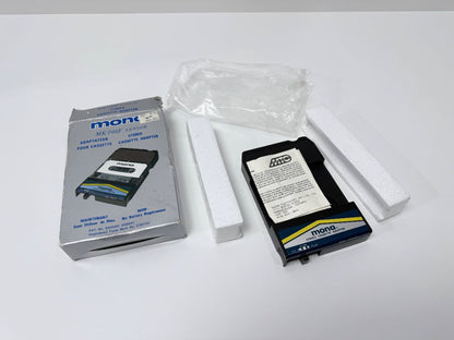 Mona MK 705F Stereo Cassette Adapter Vintage NOS Japan With Box