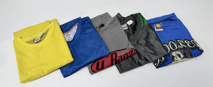 Sports Shirts Lot Size Large 5 Pieces Tanks And T Shirts